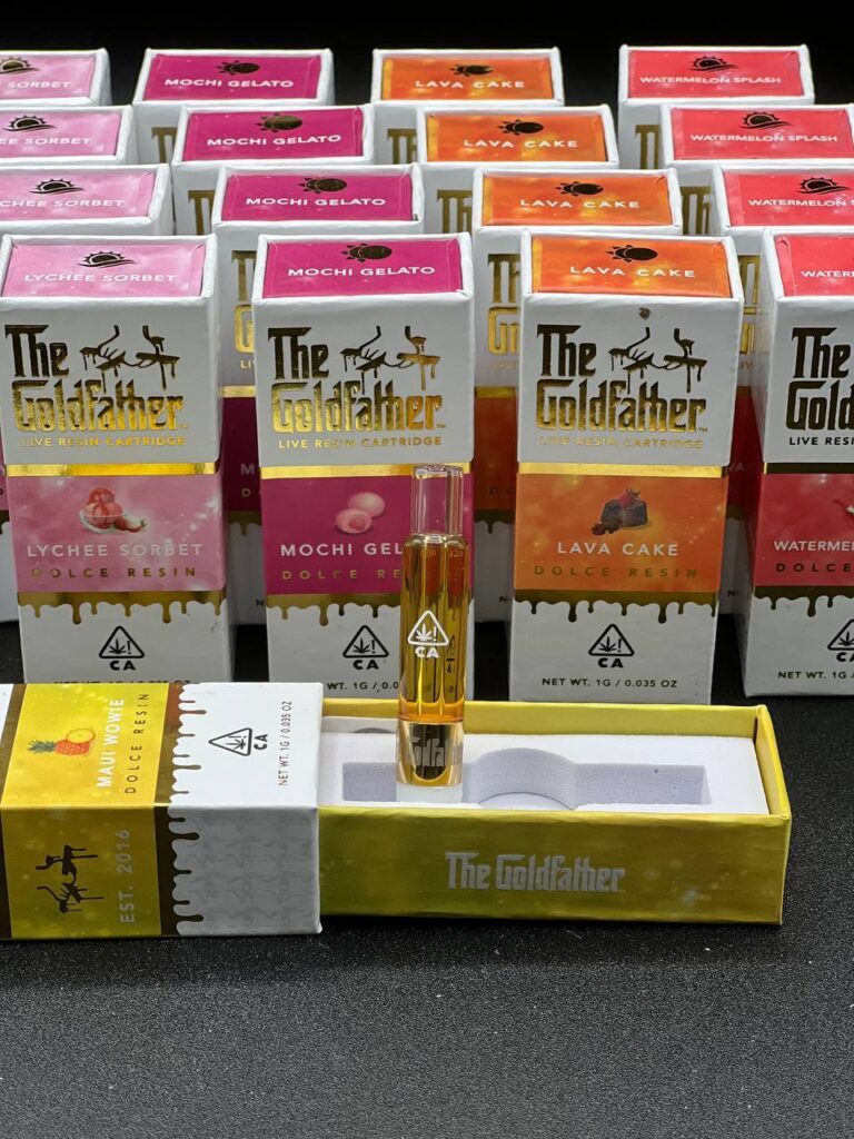 The Goldfather Vape carts for sale in Alabama