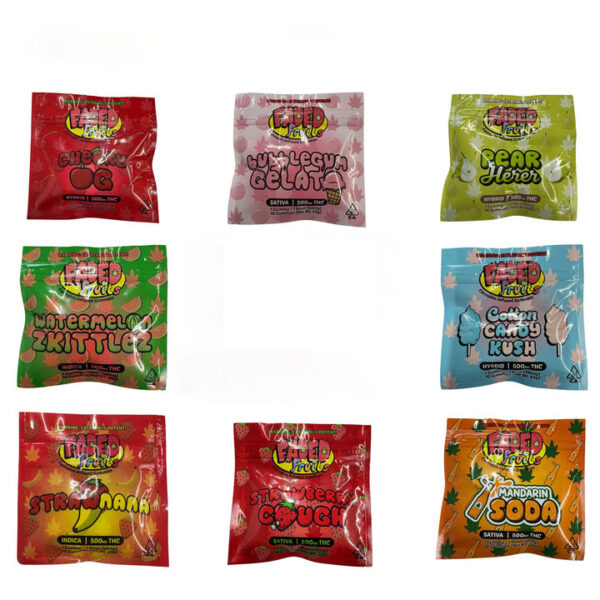 Faded Fruits Infused Gummies 500 MG - Image 2