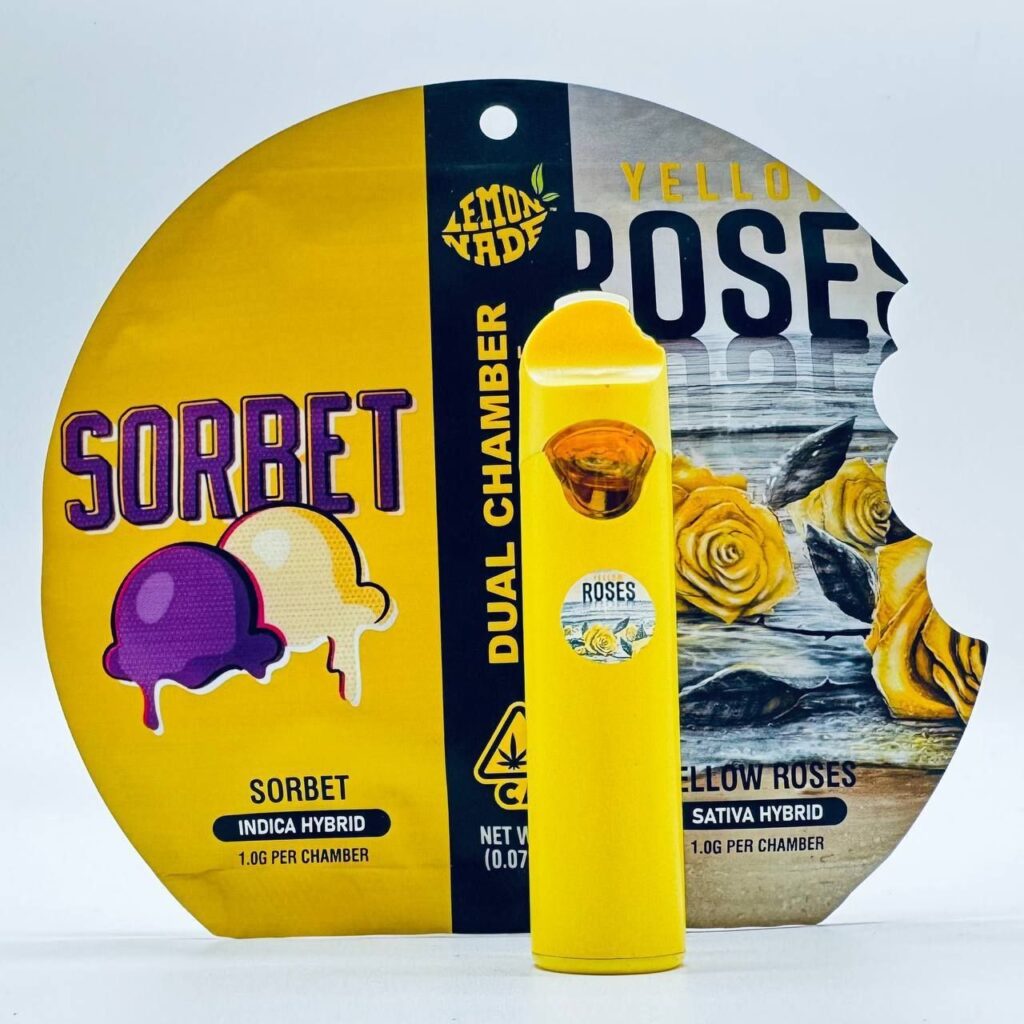 Sorbet & Yellow Roses