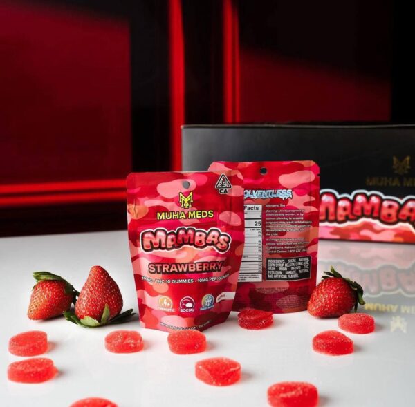 Strawberry Muha Meds Gummies