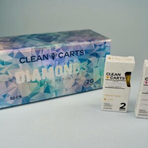 CLEAN CARTS 2G LIQUID DIAMONDS + LIVE RESIN WHOLESALES