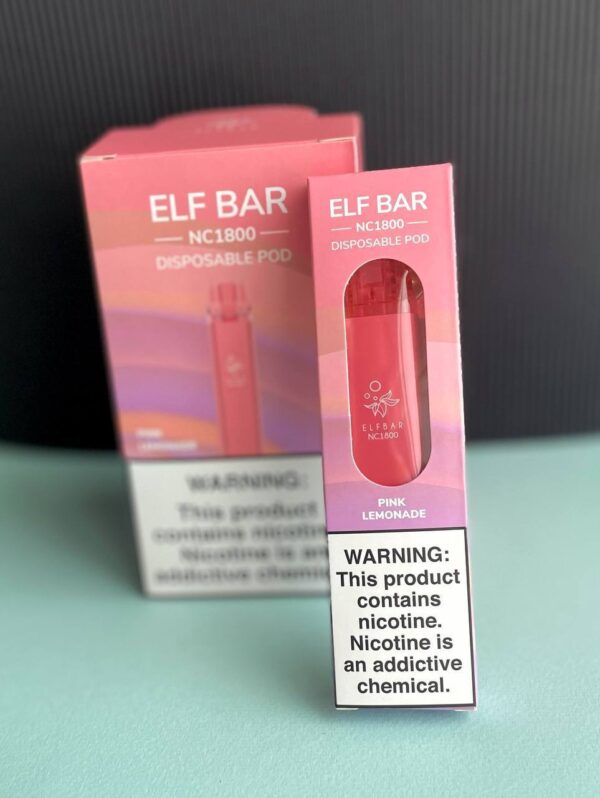 ELF BAR NC1800 PINK LEMONADA POD