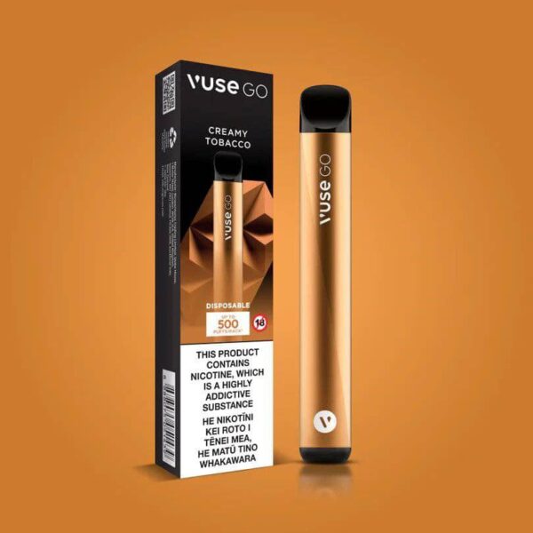 VUSE GO CREAMY TOBACCO DISPOSABLE