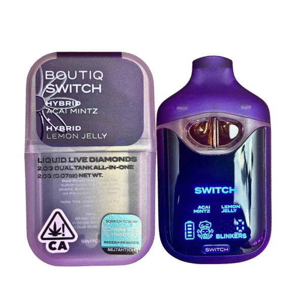 BOUTIQ SWITCH V4 – ACAI MINTZ x LEMON JELLY - Image 2