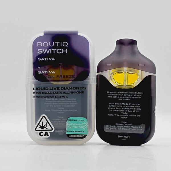 Boutiq Switch V4 – Pineapple Haze x Lemon Freeze - Image 2