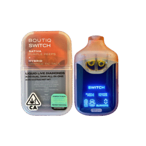 Boutiq Switch V4 Purple Peeps x Orange Tic Tacs