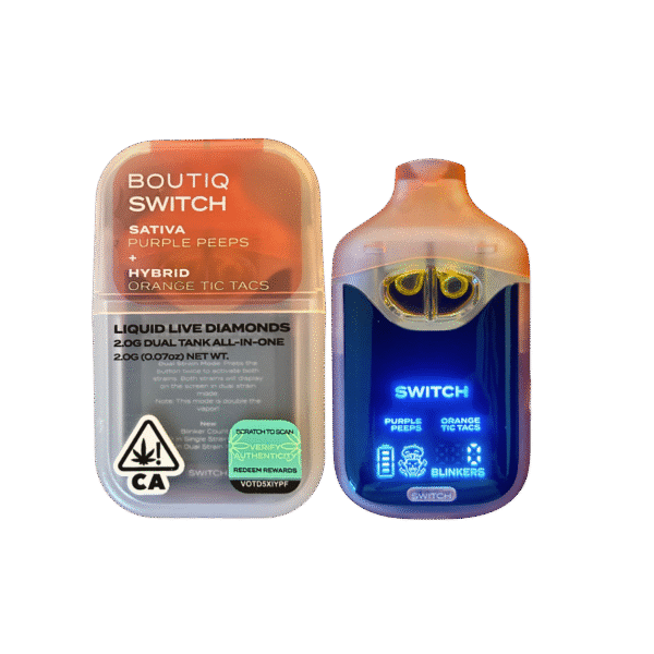 Boutiq Switch V4 Purple Peeps x Orange Tic Tacs