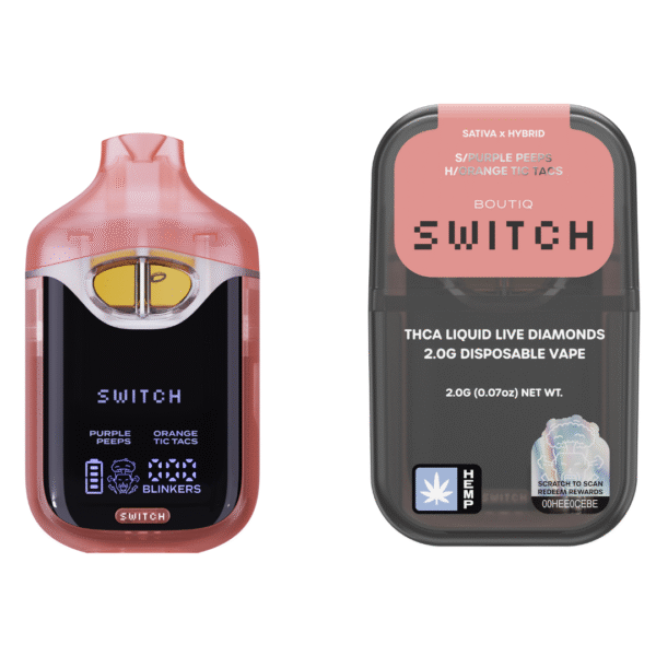 Boutiq Switch V4 Purple Peeps x Orange Tic Tacs - Image 2