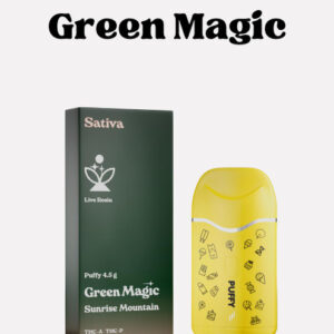 wholesale 4.5g Green Magic disposable