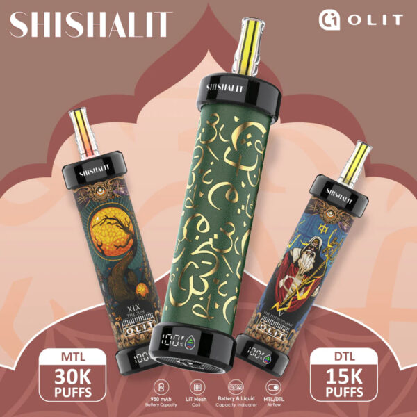 Olit Shishalit 30000 Disposable hookah - Image 4