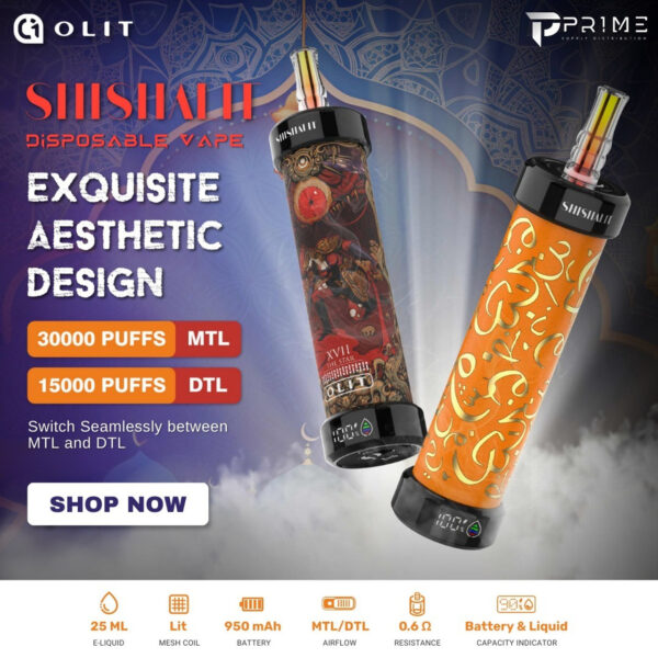 Olit Shishalit 30000 Disposable hookah - Image 5