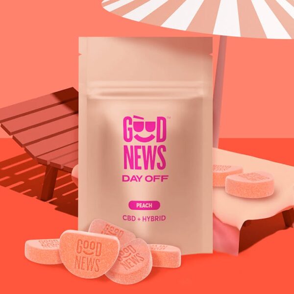 Good News  DAY OFF Peach Gummies - Image 3