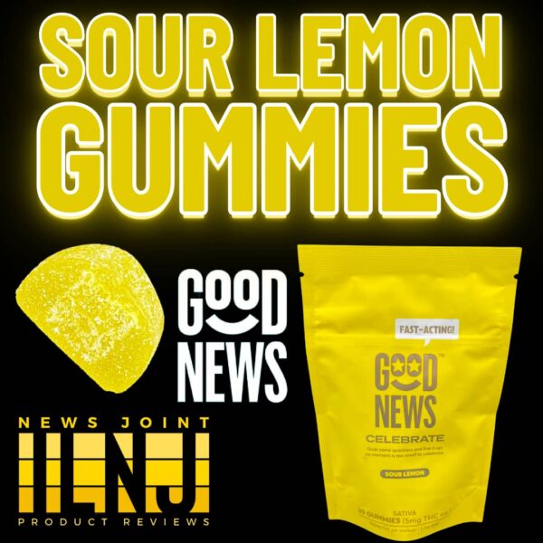 Good News Celebrate Sour Lemon Gummies