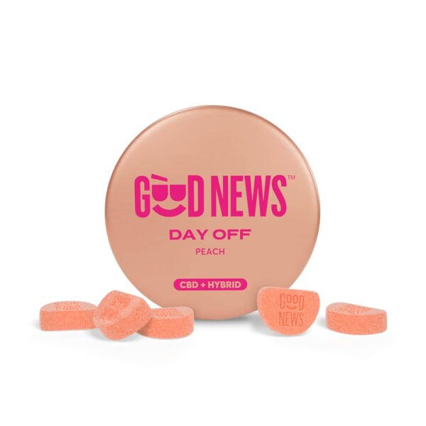 Good News DAY OFF Peach Gummies