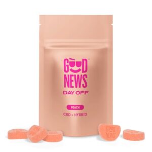 Good News DAY OFF Peach Gummies